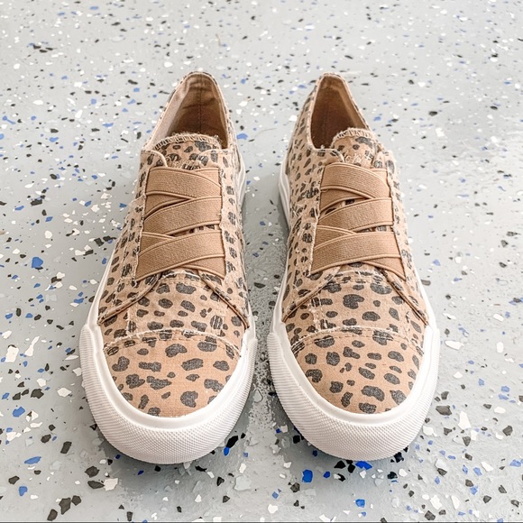 NBW BLOWFISH Cheetah Print Sneakers - Picture 6 of 7